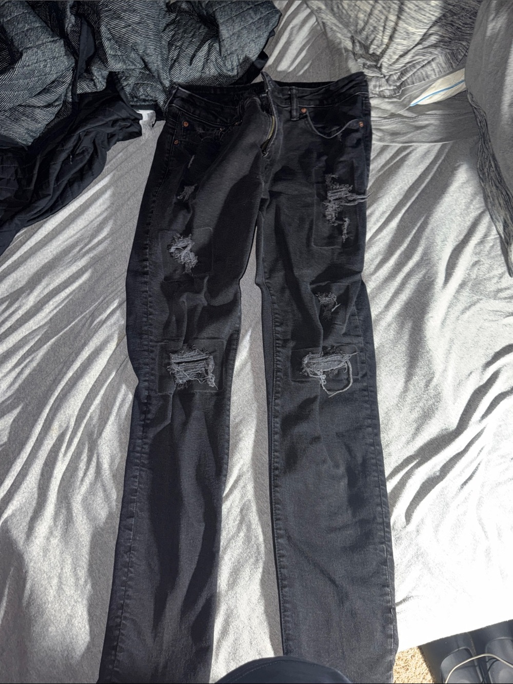 American eagle athletic skinny jeans 33 x32